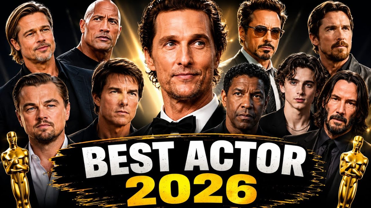 TOP 10 Best Hollywood Actors of 2026 &mdash; #1 Is Unexpected!
