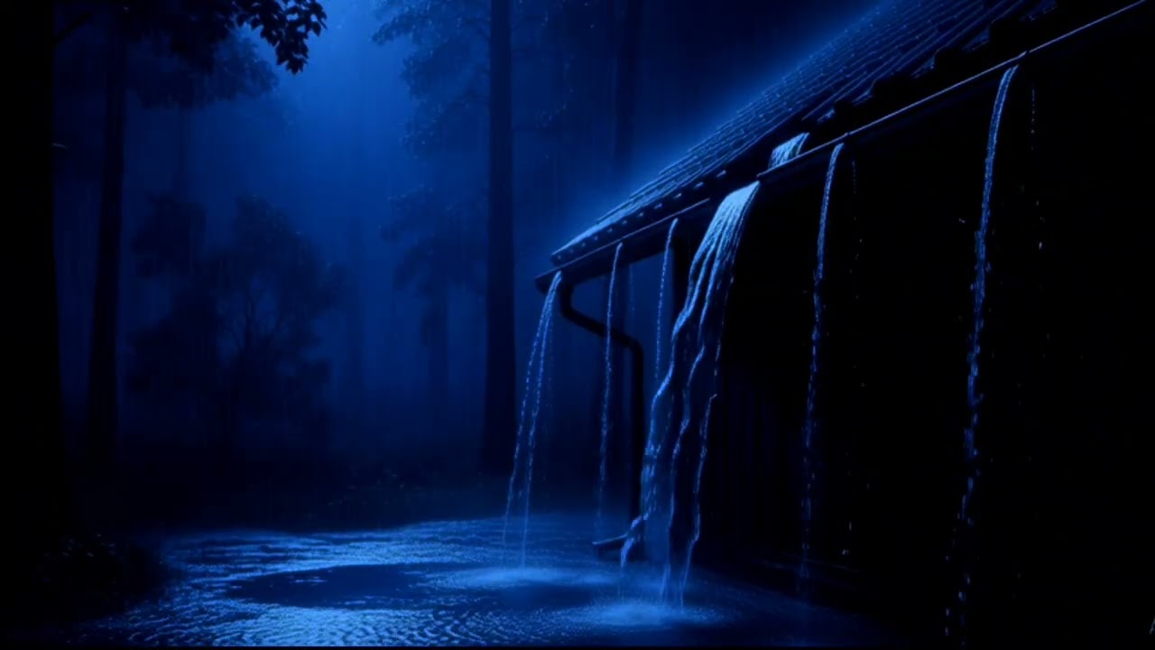 Soothing Rain Sounds for Deep Sleep 🌧️ Relaxing Natural Rain Ambience