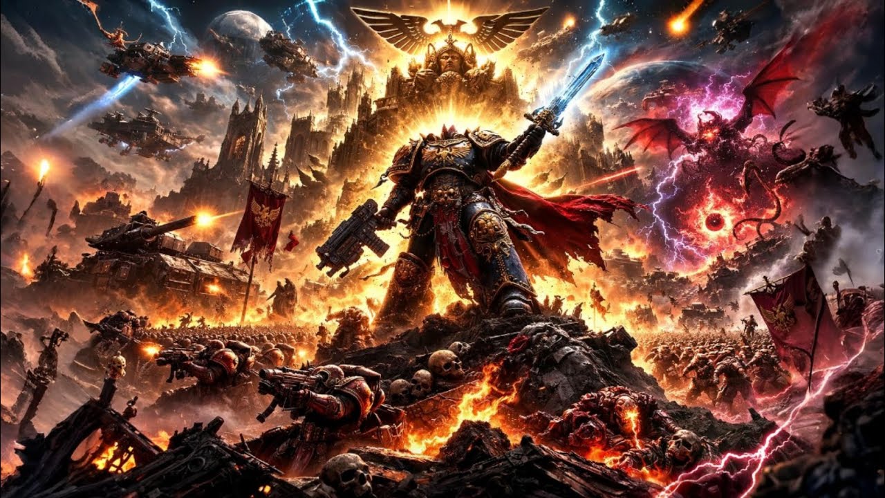 «Последний бастион человечества — За Императора | Warhammer 40K»
