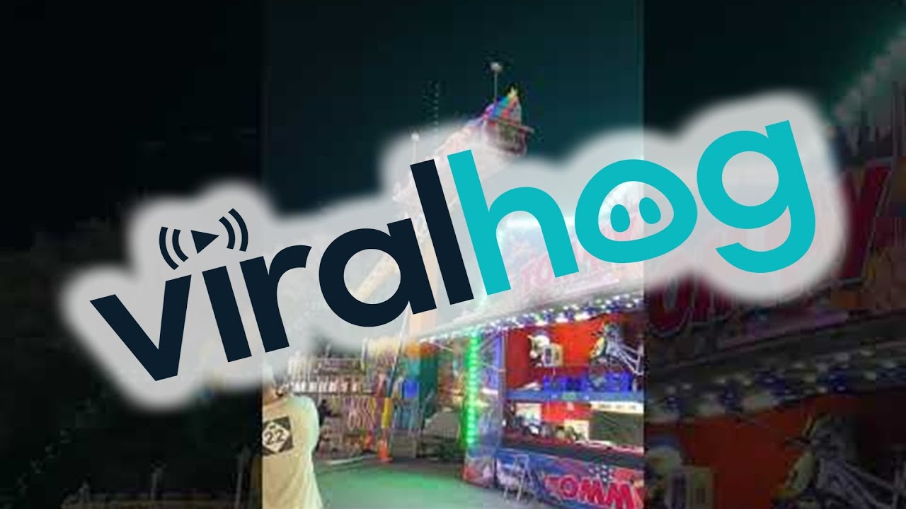 Carnival Ride at National Cherry Festival Shuts Down || ViralHog