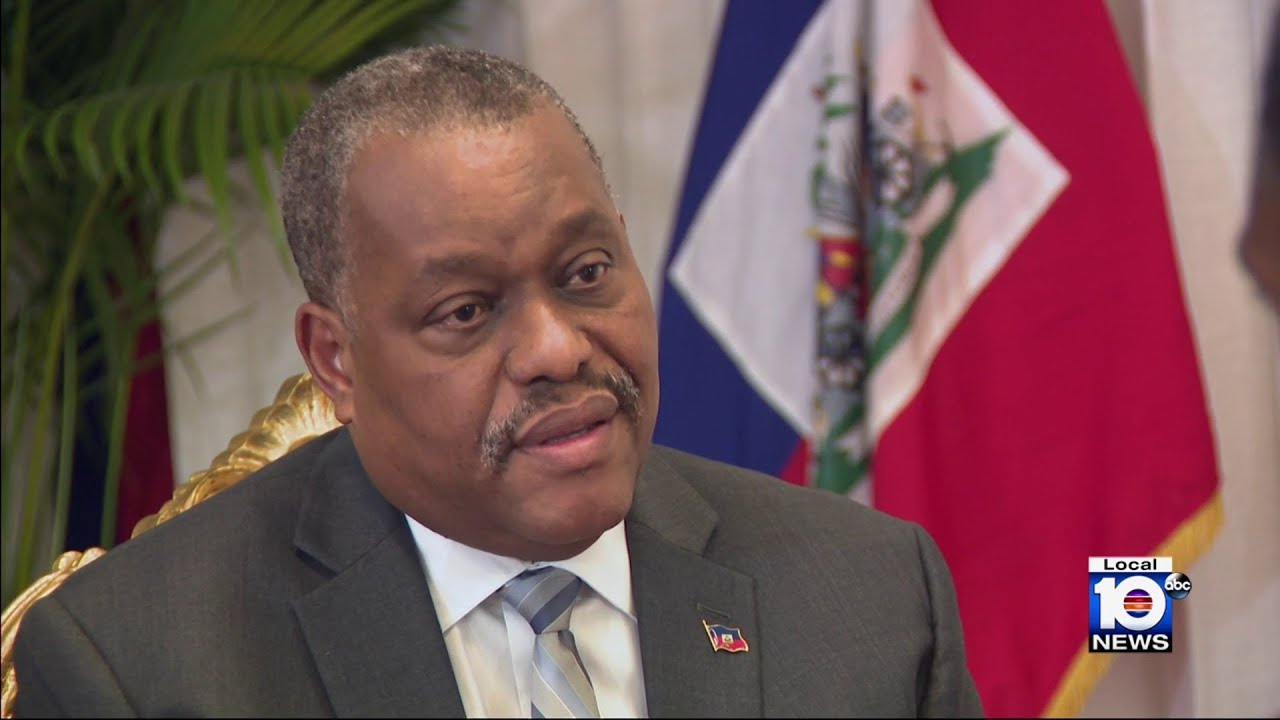 New Haitian Prime Minister Garry Conille speaks exclusively to Local 10 News