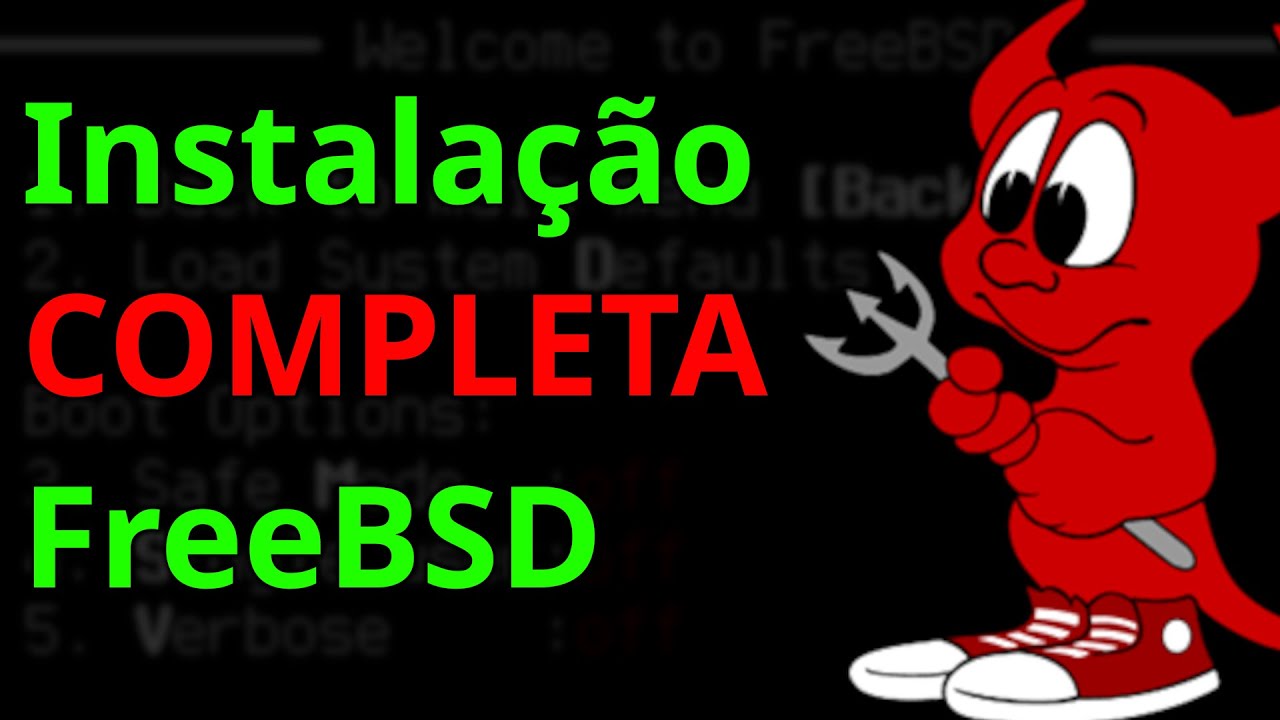 Instalação FreeBSD COMPLETA 100% Shell