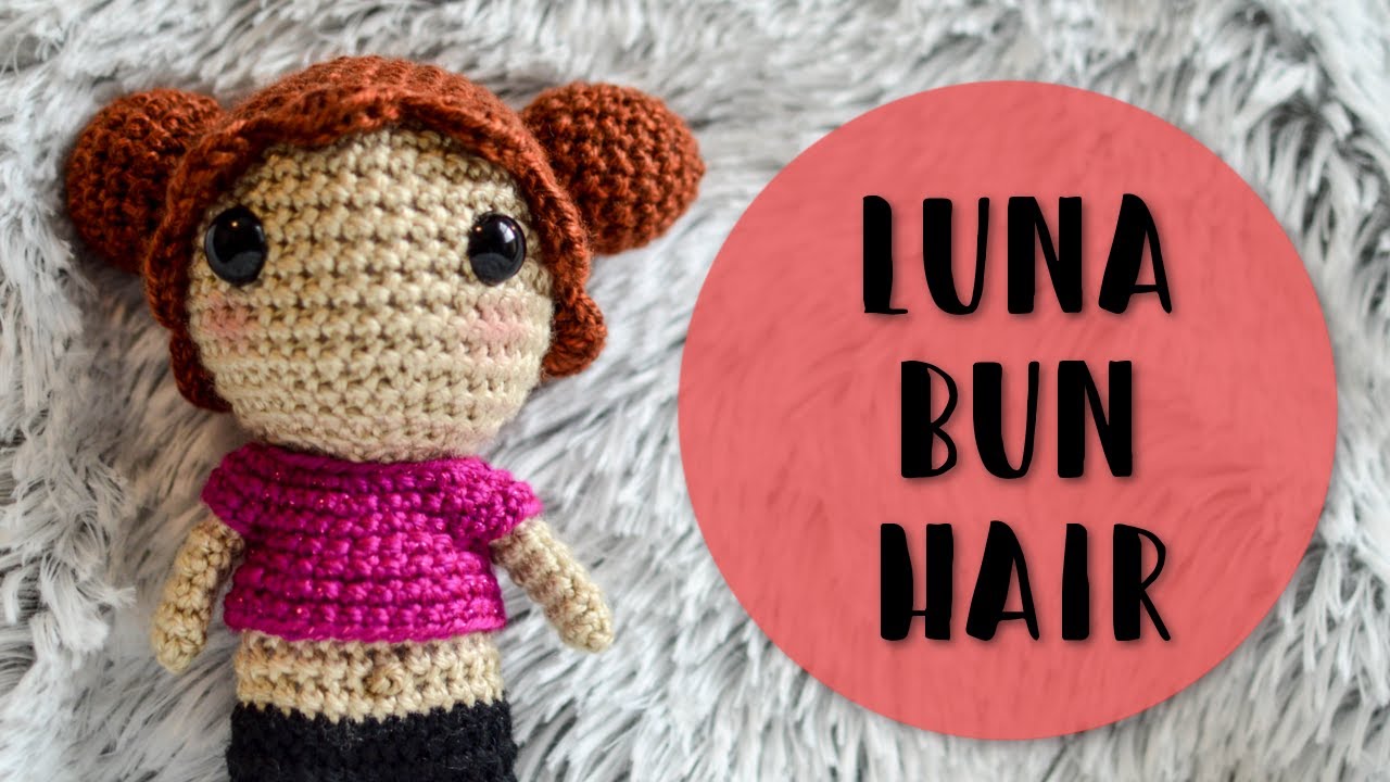Crochet With Me - Baby Luna Bun Hair Wig
