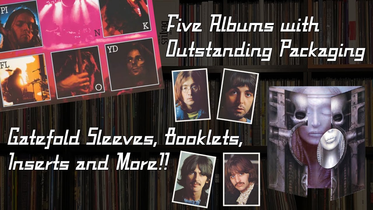 FIVE ALBUMS WITH OUTSTANDING PACKAGING - Gatefold Sleeves, Booklets, Inserts and More!!