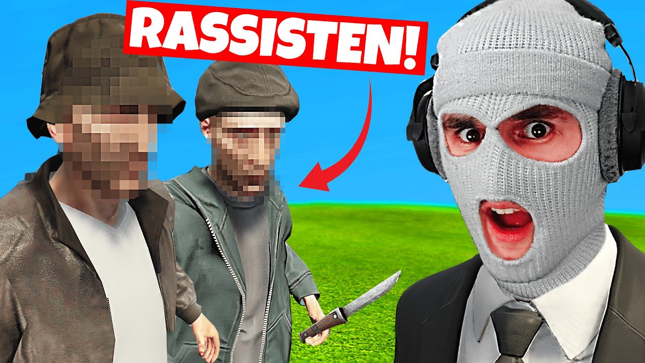 ICH TROLLE RASSISTEN IN GTA RP...