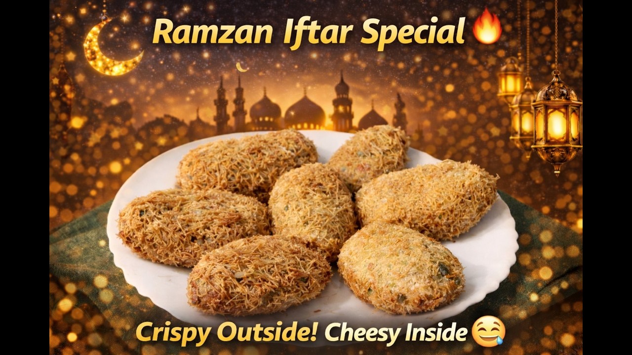 Russian Style Chicken Cutlet with Cheese 😍 | Perfect Iftar & Tea Time Snack