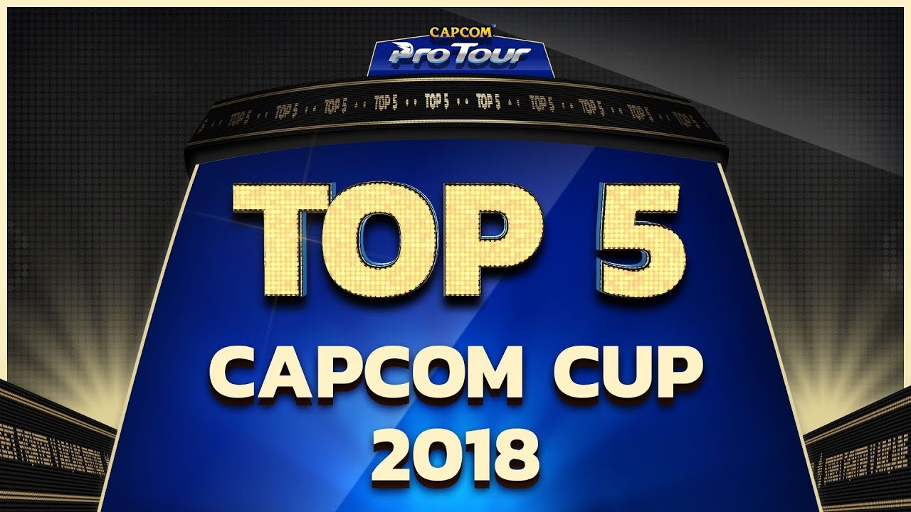 SFV: TOP 5 MOMENTS - CAPCOM CUP 2018 - CPT 2018