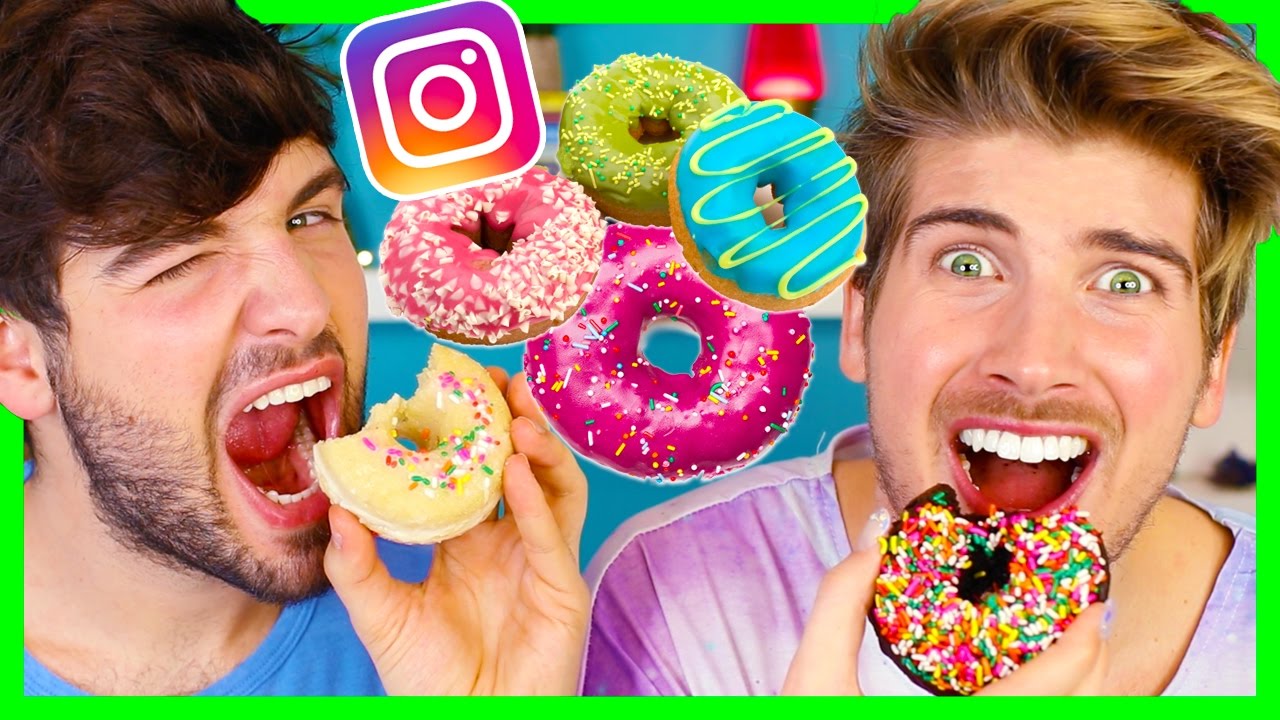 TASTING INSTAGRAM FAMOUS FOODS! - DONUTS