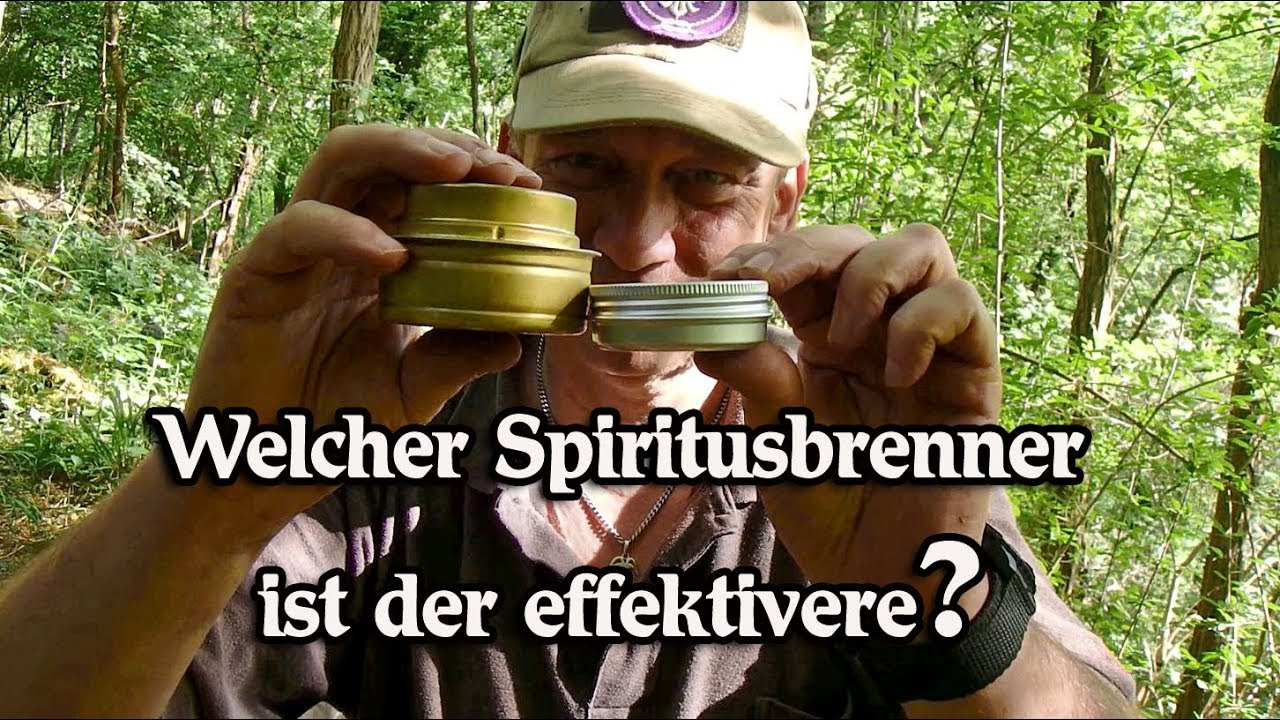 Welcher Spiritusbrenner ist nun effektiver?