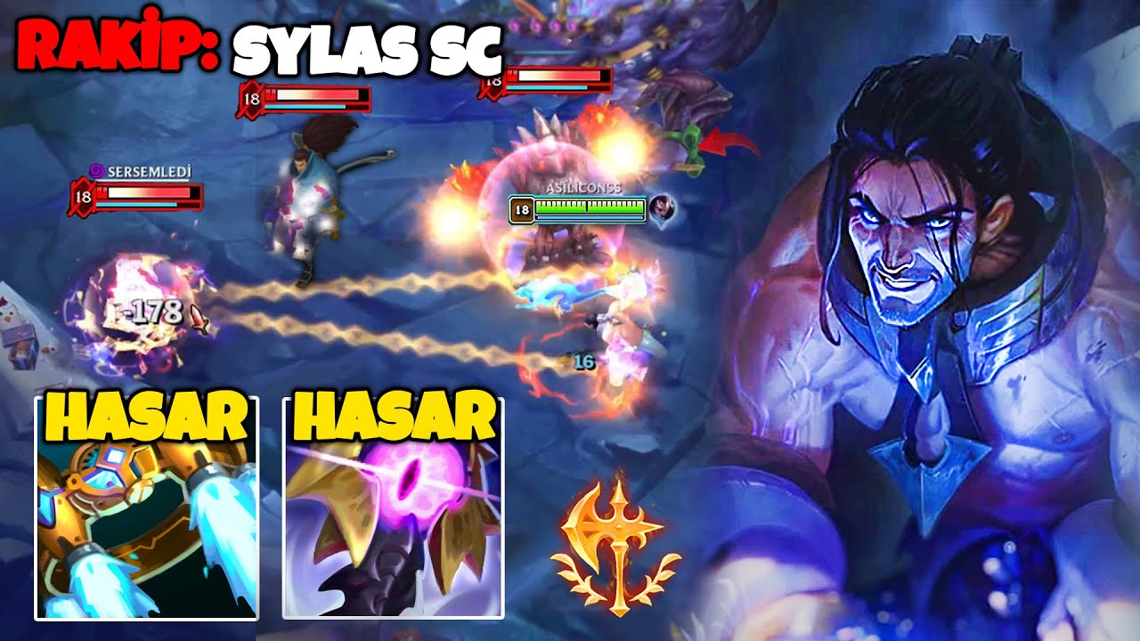 SYLAS JUNGLE SCRİPT DEDİRTTİ ! ( ÇOK GÜÇLÜ ) LEAGUE OF LEGENDS