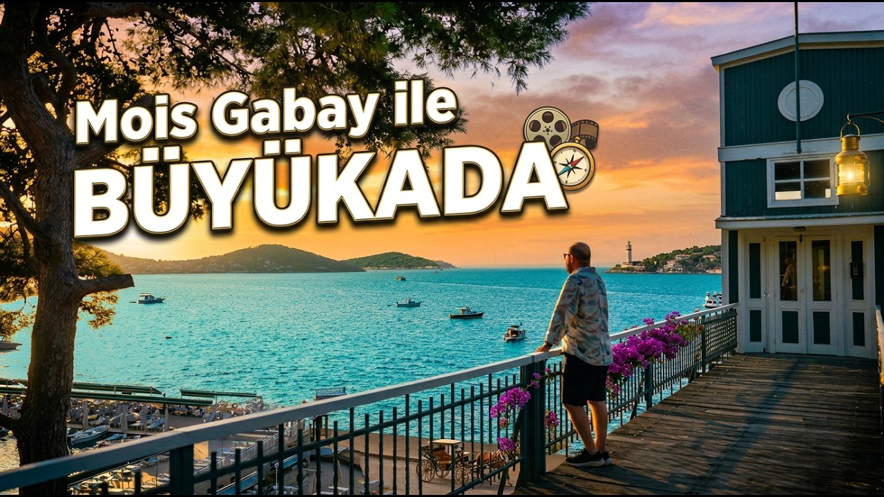 Mois Gabay İstanbul Büyükada'da en güzel limonatayı yudumlayıp, unutulmaz anıları tekrar yaşıyor.