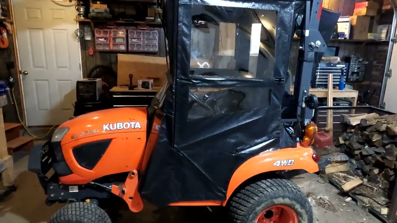 Ready for Winter. BX2380 Original Tractor Cab Overview