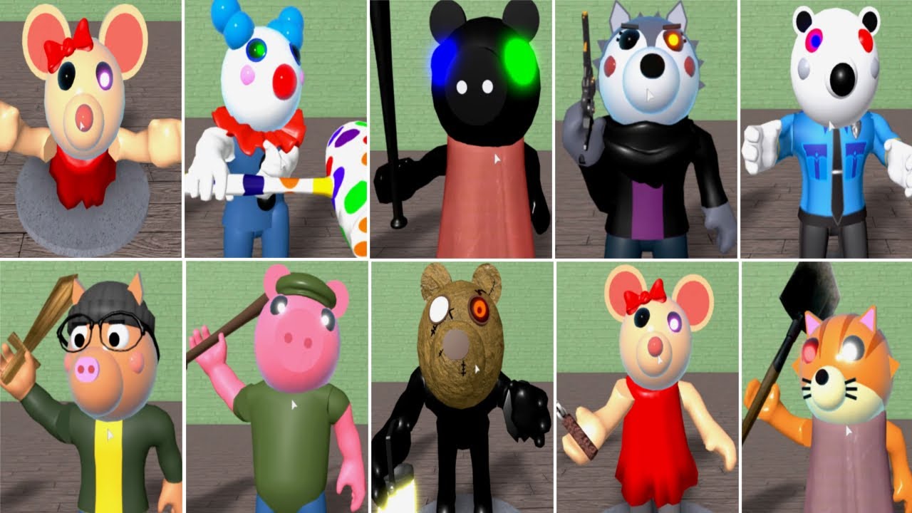 Roblox Piggy 2 ALL ANIMATIONS & ALL JUMPSCARES SHOWCASE