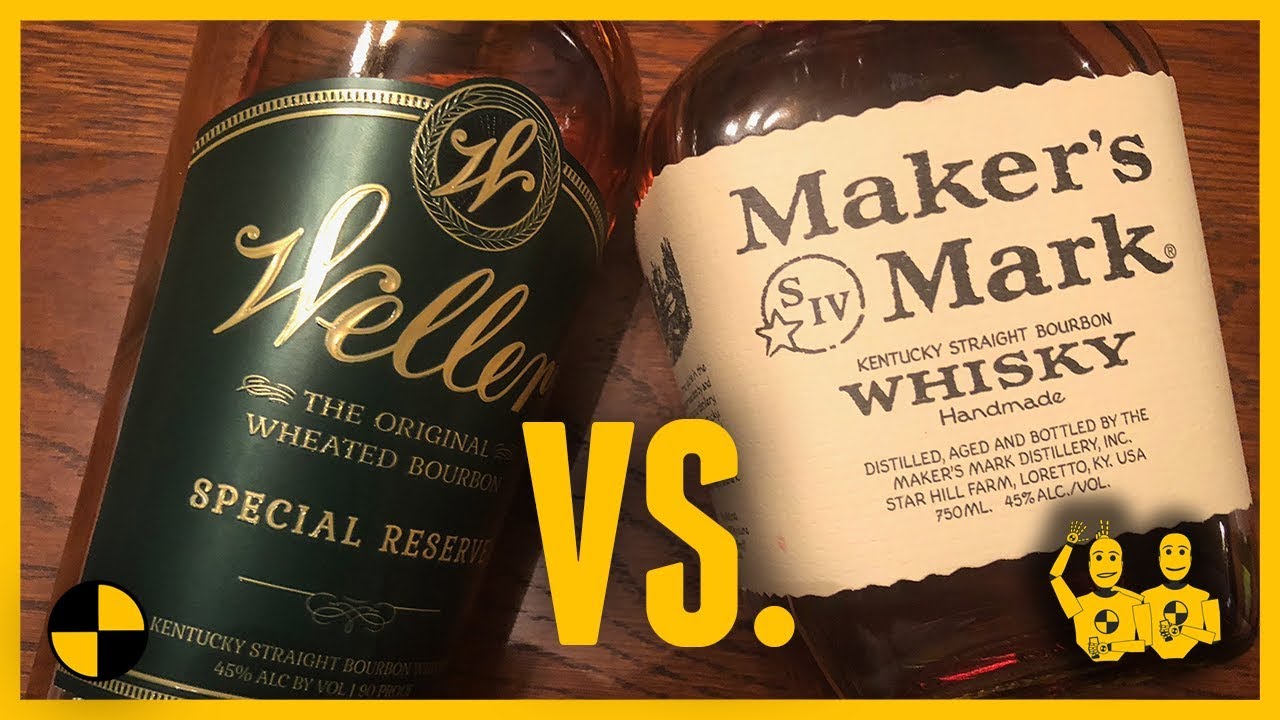 Weller Special Reserve versus Maker's Mark Wheated Bourbon Battle Baby #515