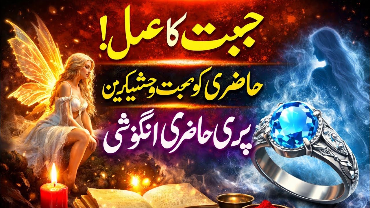 Mohabbat ka Amal | Hazri ko Mohabbat vashikaran | Pari ka Hazri Anguthi | Amliyat ka ilm