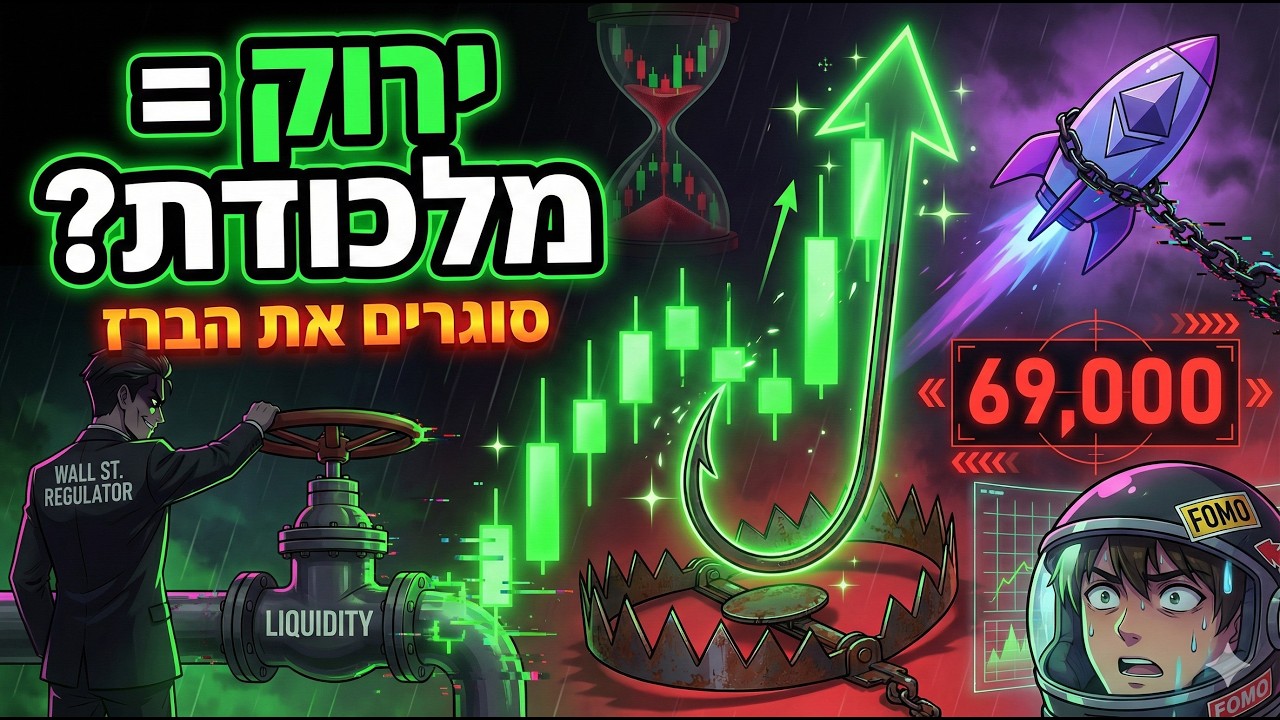 🕵️ שוק ההון סוגר ברזים לקריפטו - זה הסיפור
