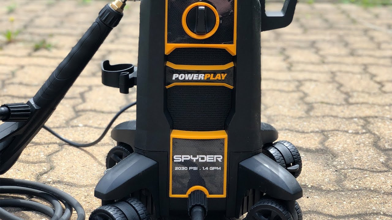 PowerPlay Spyder 2030psi Pressure Washer - Not Just for Cars