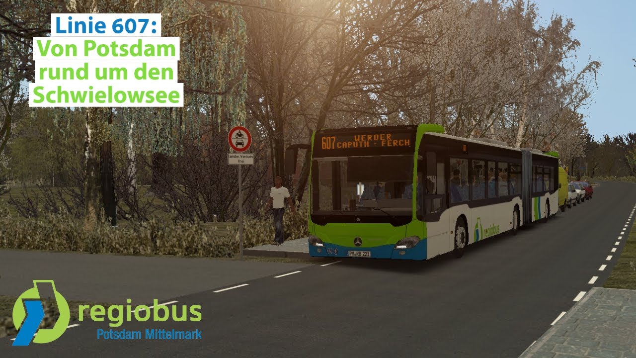 OMSI 2: Einmal um den Schwielowsee von Potsdam nach Werder! #088 | PxlKiing