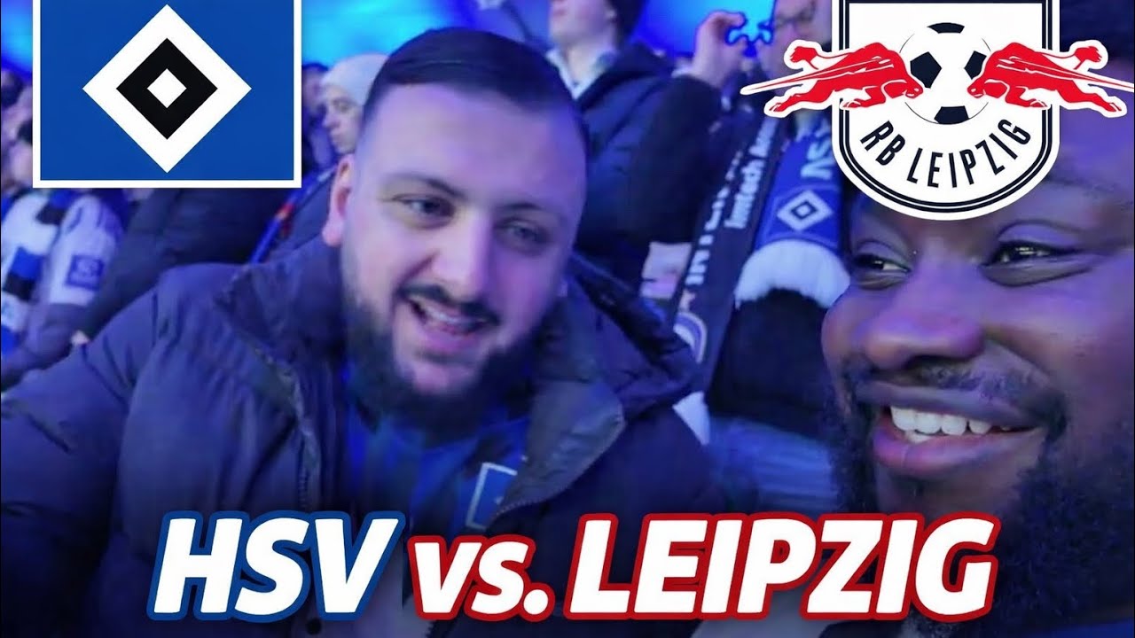 HSV vs RB LEIPZIG | STADION VLOG 🏟️⚽️ @HSV 