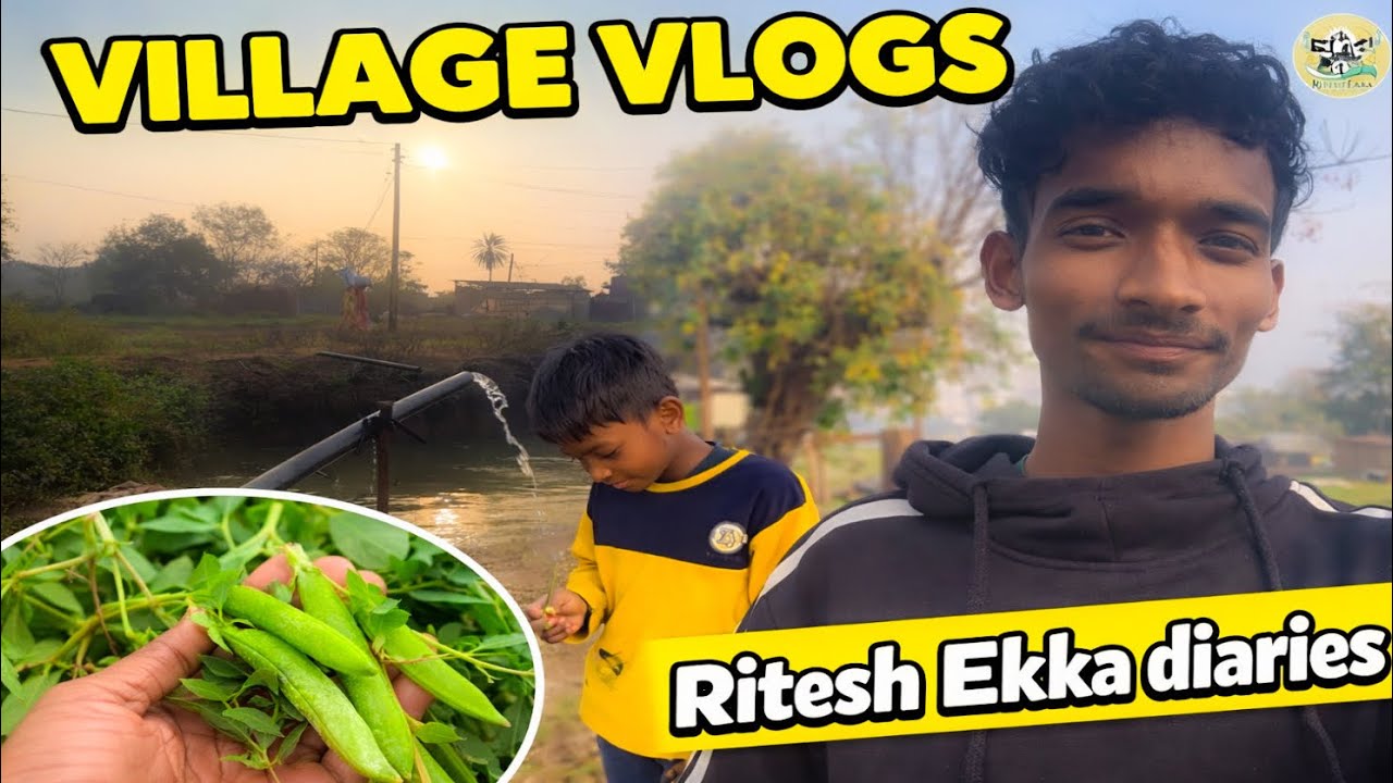 	A Day in My Village Life 🏡 | Natural Moments | Ritesh Ekka Diaries