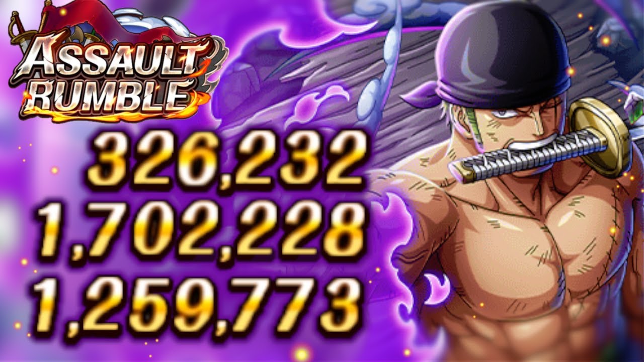 [OPTC] Штурмовой грохот. Мои команды с самым высоким уроном — круиз за сокровищами One Piece