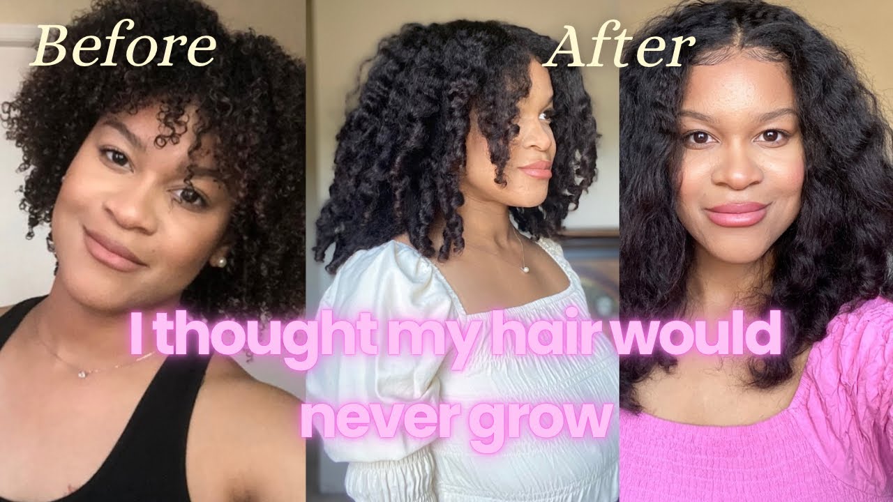 Retained Length by Giving Up Weave and Learning to Do My Hair | Stretched Styles