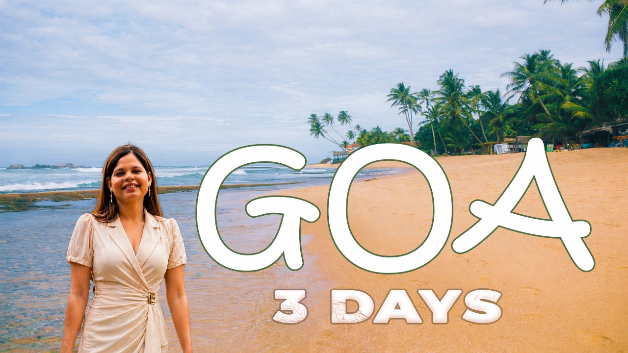 Complete Goa Travel Plan 2026 🇮🇳 | Perfect 3 Day Goa Itinerary (Beaches, Forts & Hidden Spots) #goa