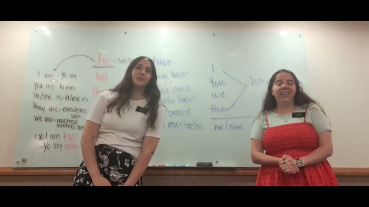 HERMANAS Aprende Clase de Inglés con Gringos hablan Español Iglesia de Jesucristo Mormones