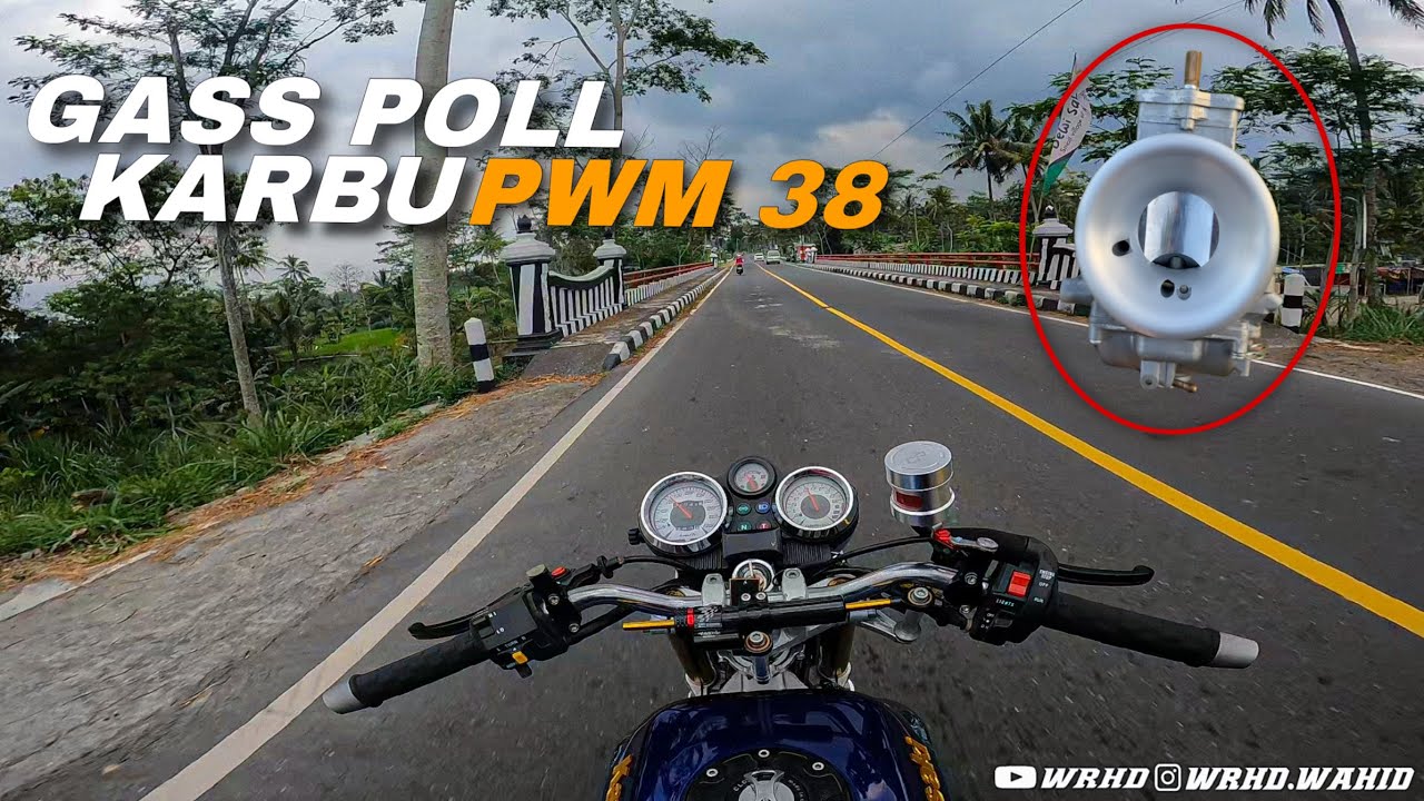 TEST RIDE NINJA 150 SETELAH GANTI KARBU PWM38 VELO