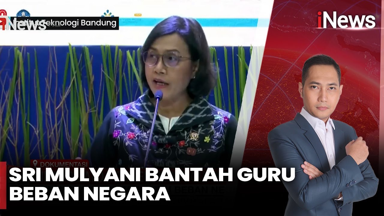 Sri Mulyani Bantah Video Hoaks ‘Guru Beban Negara’, Itu Hasil Deepfake AI | iNews Room (20/08)