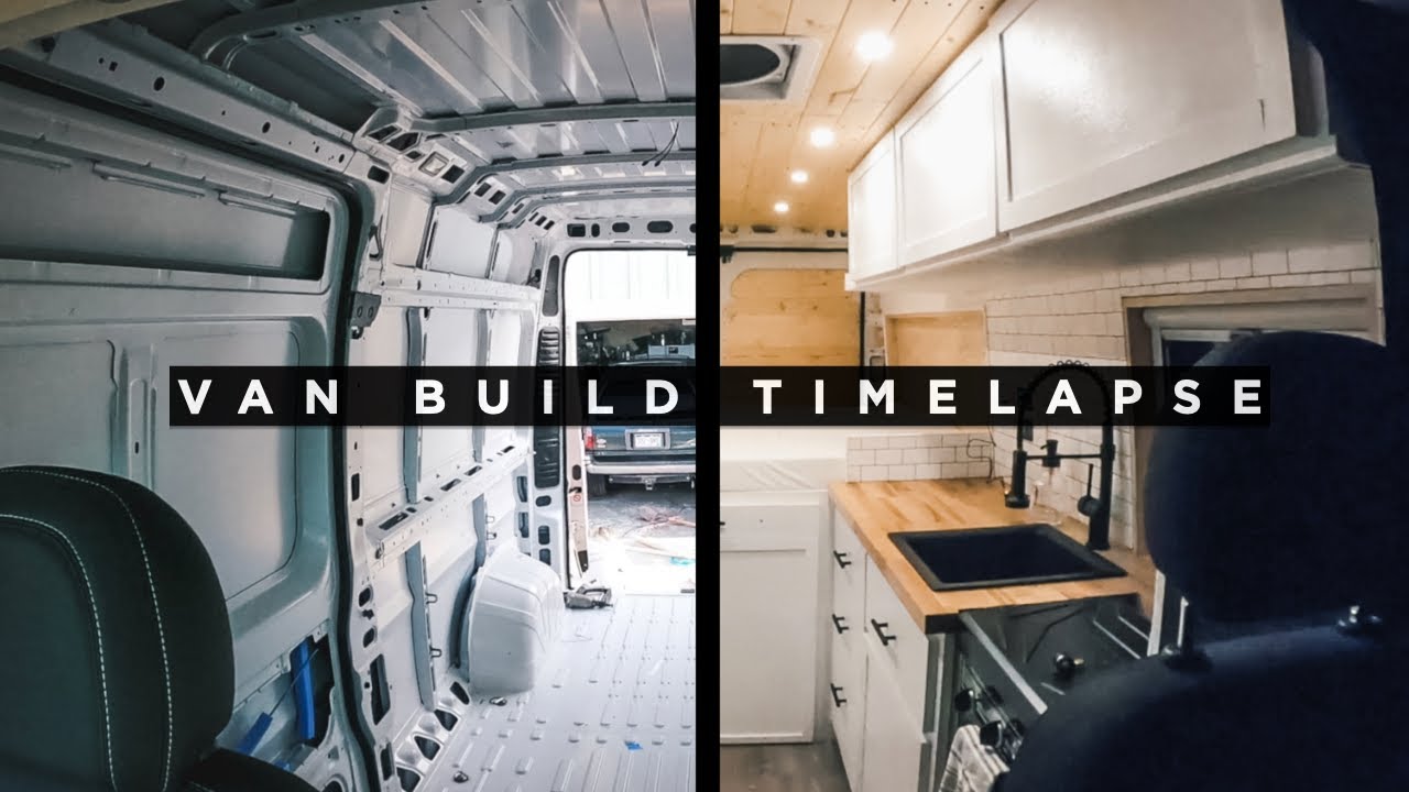 Van Build TIMELAPSE | 2 Months in 4 Minutes