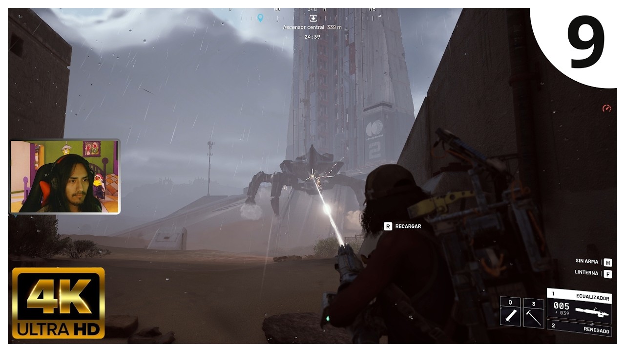 Probando el arma legendaria ECUAIZADOR