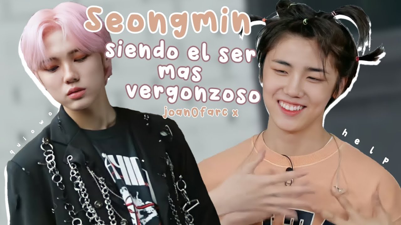 Seongmin, siendo la persona más vergonzosa. 😳