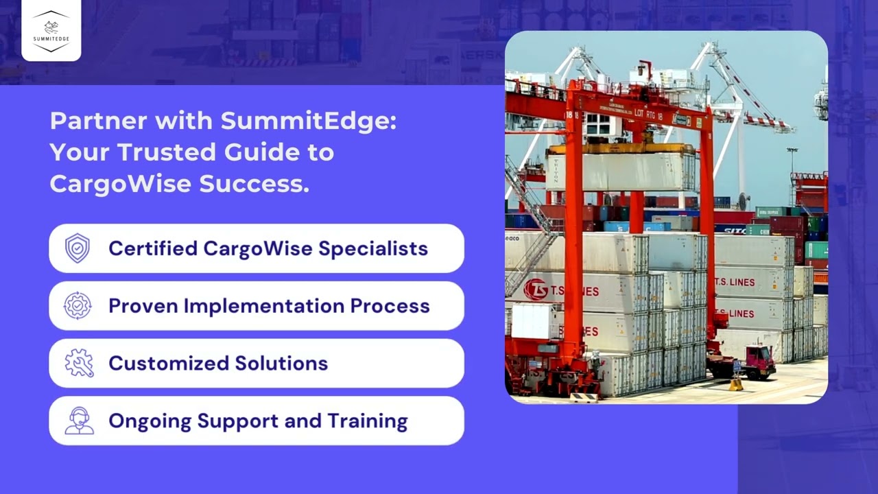 Revolutionize Your Ocean Freight Management with CargoWise and SummitEdge
