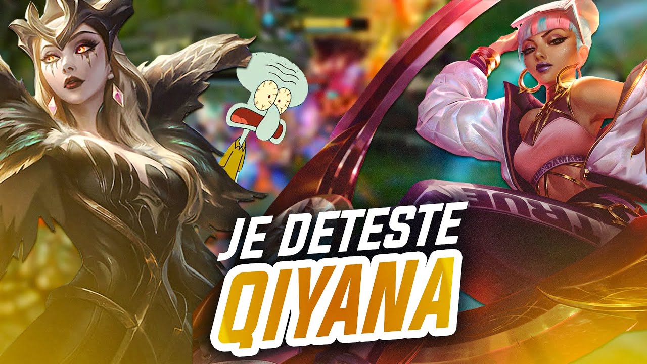 JE JOUE CONTRE QIYANA, UN CHAMPION UNSKILLED (mais dur à jouer..)