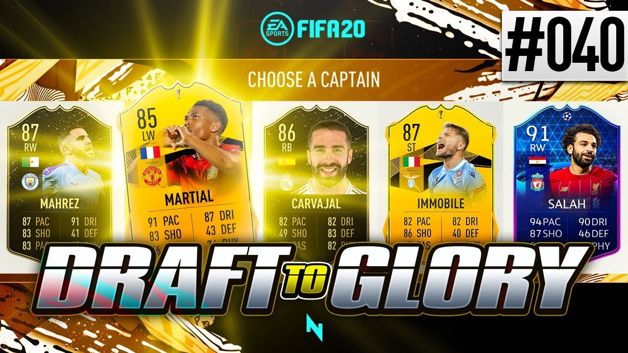 EUROPA LEAGUE MARTIAL THE MACHINE! - FIFA20 - ULTIMATE TEAM DRAFT TO GLORY #40