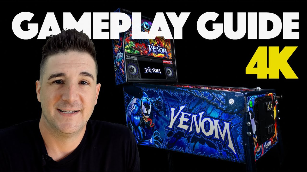 Venom Pinball Gameplay Guide - Limited Edition (LE) Model 4K (Flip N Out Pinball, 2023)