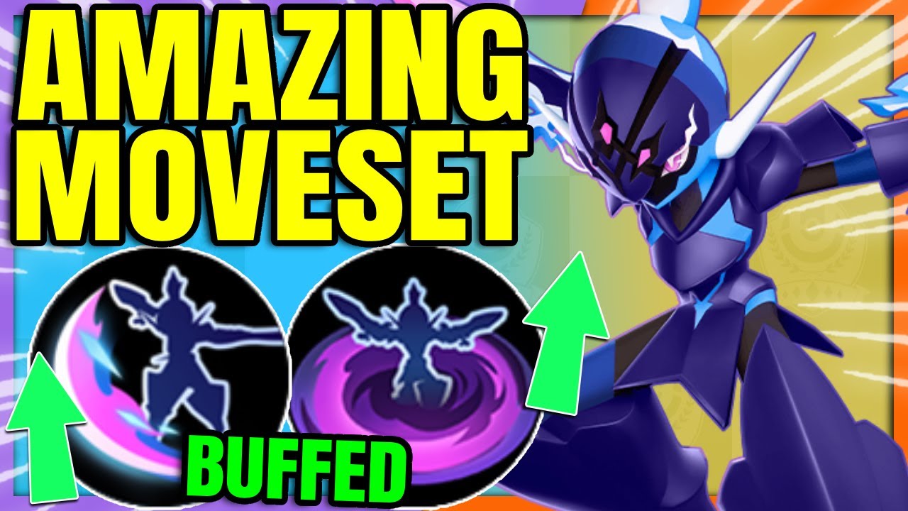 BUFFED BITTER BLADE + PHANTOM FORCE CERULEDGE is a Top Tier Build | Pokemon Unite
