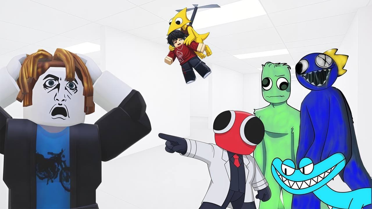 I BEAT RAINBOW FRIENDS… THIS ENDING WAS INSANE 😱