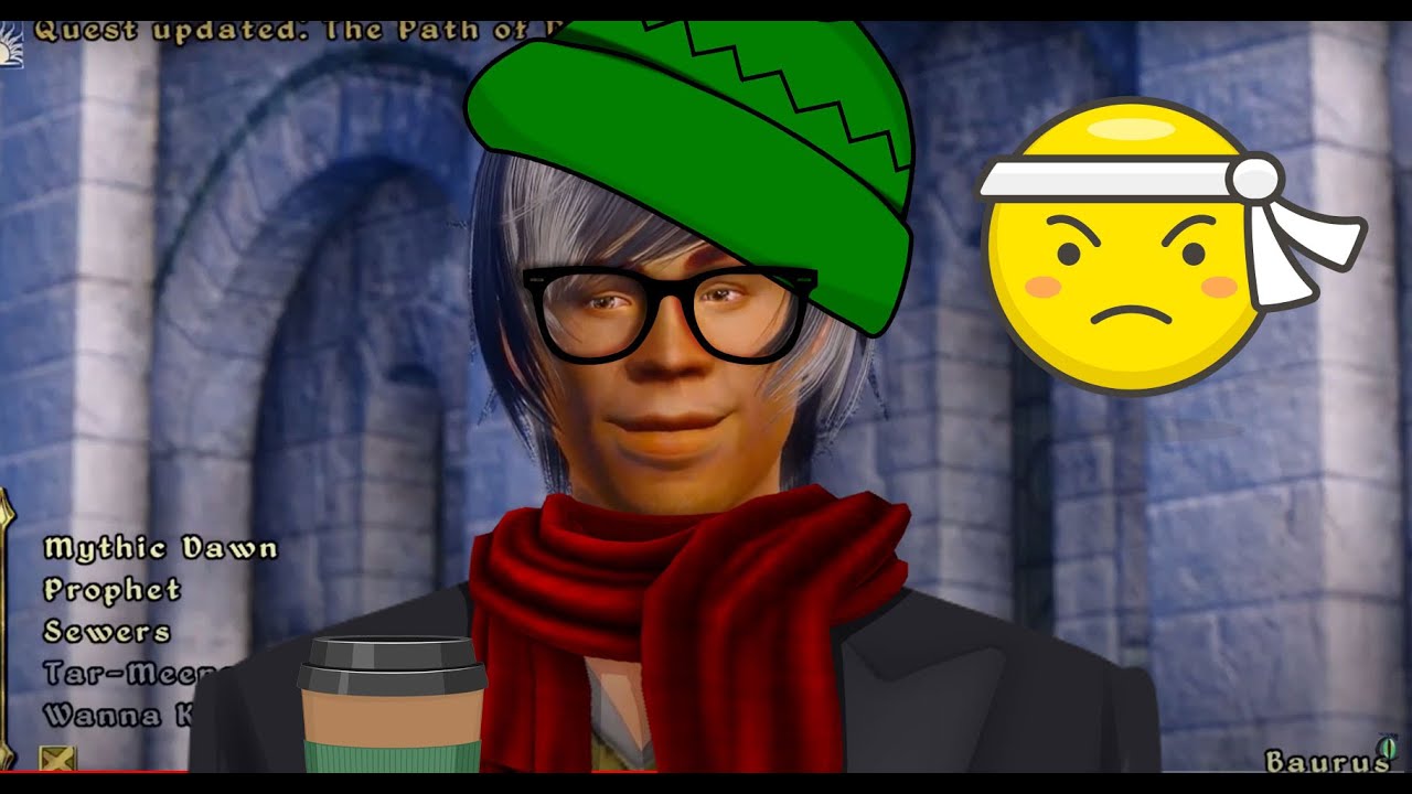 Let's Play Oblivion with Nude Mods, Part 27 - Baurus never gives up! NSFW!!