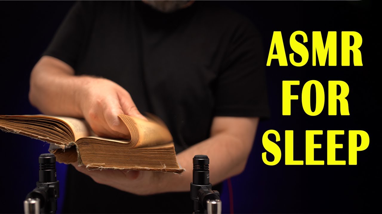 ASMR No Talking | 30 Min Relaxation (Old Book, Pinecones, Slime)