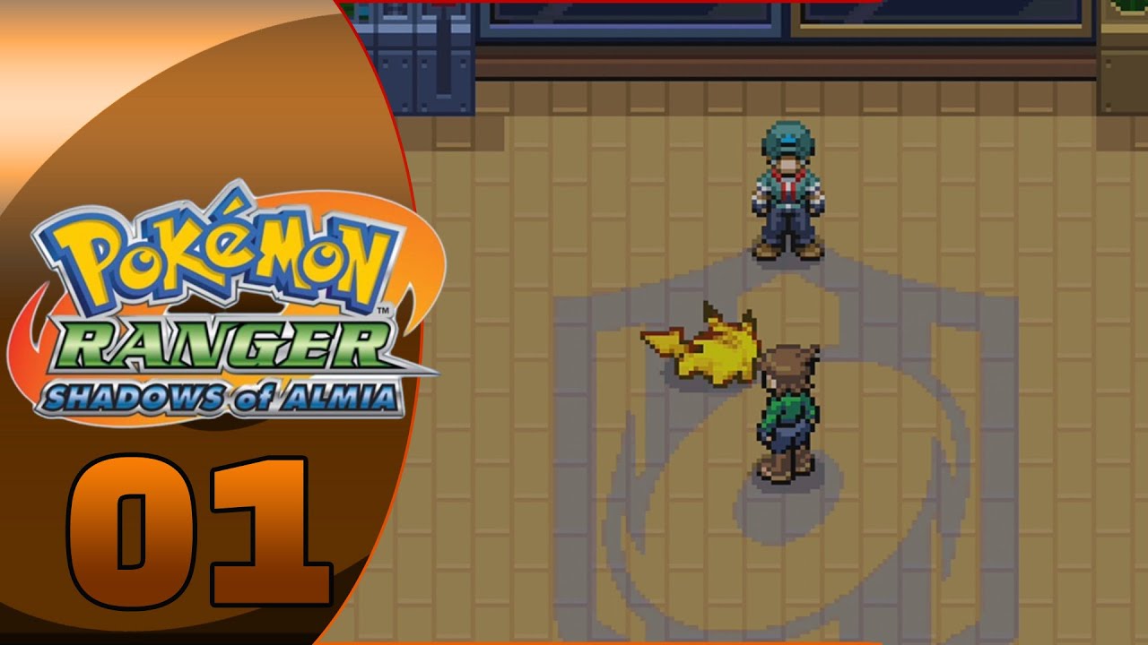 Let's Play: Pokemon Ranger: Shadows of Almia - Episode 1 "Too Cool for Ranger School!"