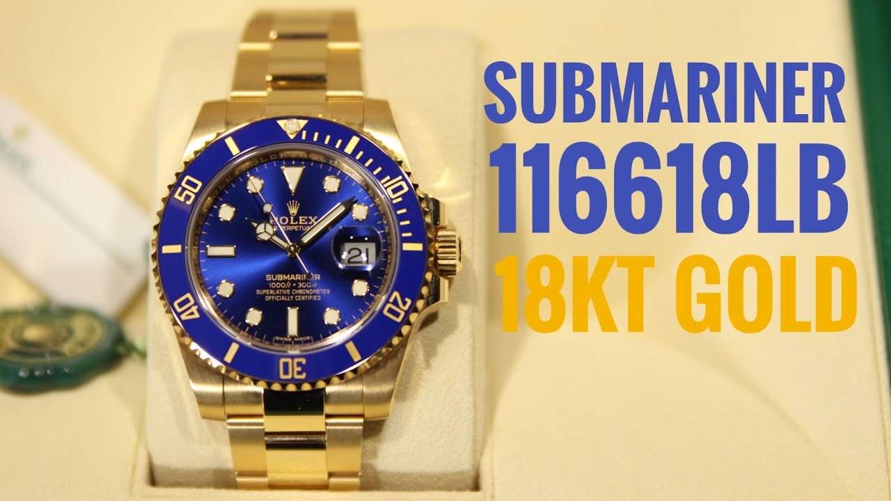 Rolex Submariner Date Gold | Review | 116618LB | Olfert&Co