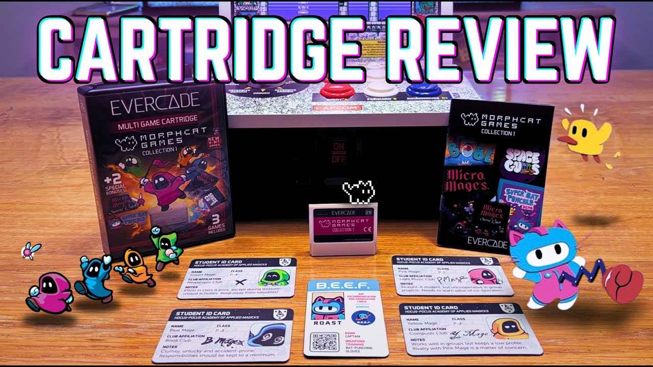 Morphcat Collection 1 - Evercade Review