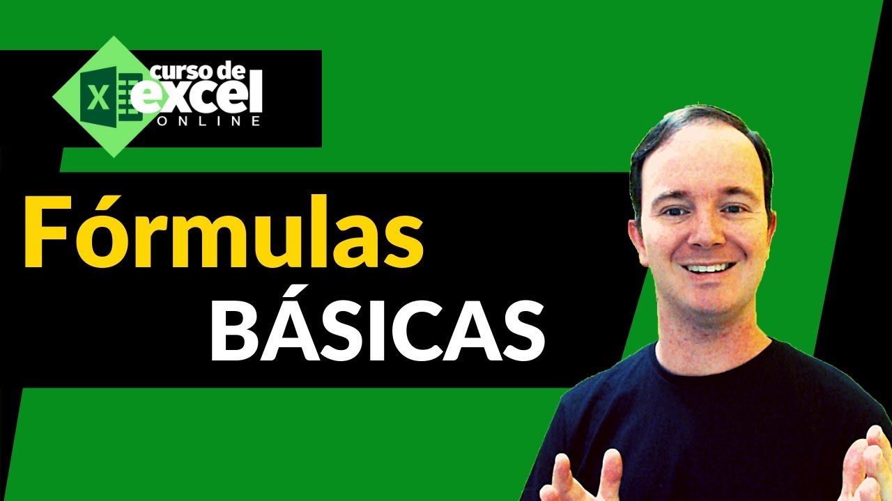 F&oacute;rmulas e Fun&ccedil;&otilde;es B&aacute;sicas do EXCEL