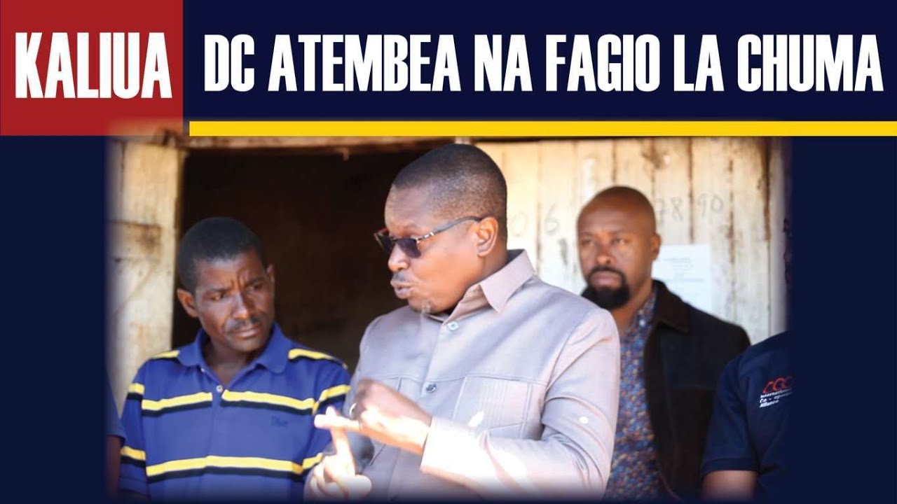 KALIUA SI SHWARI - DC CHUACHUA ATEMBEA NA FAGIO LA CHUMA KULIKONI.....