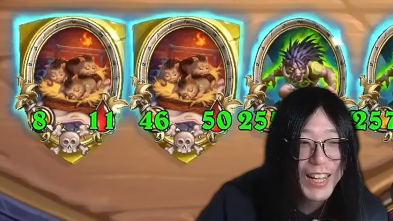 [シーズン12]三びきの子ルボア - ハースストーンバトルグラウンド Hearthstone Battlegrounds