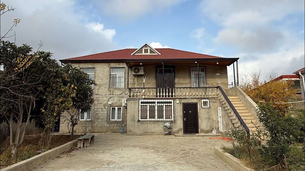 Bağli bağçali kupçali heyet evi satilir📲055-814-04-66 Gülnar iki aylenin rahat yaşayacaqi evdi