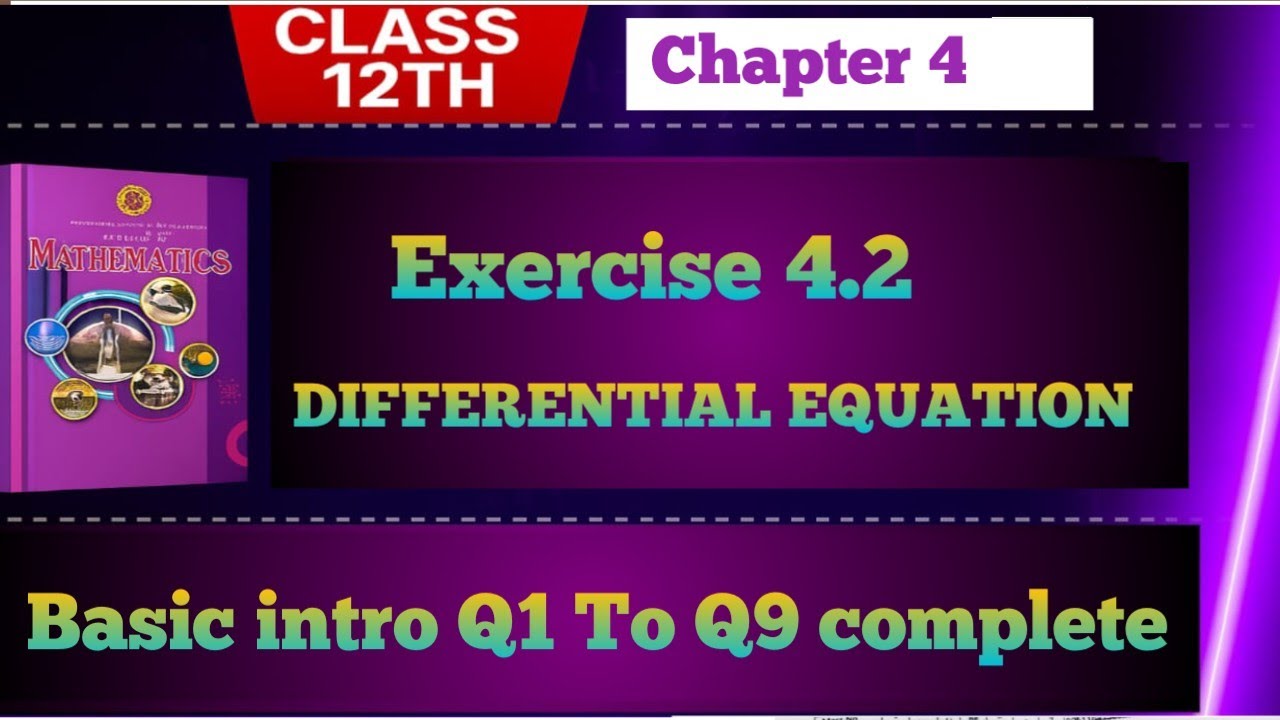 Exercise 4.2 ||Class12th |ex4.2federal board maths|Class12 || ex 4.2 || Q1 To Q9 complete
