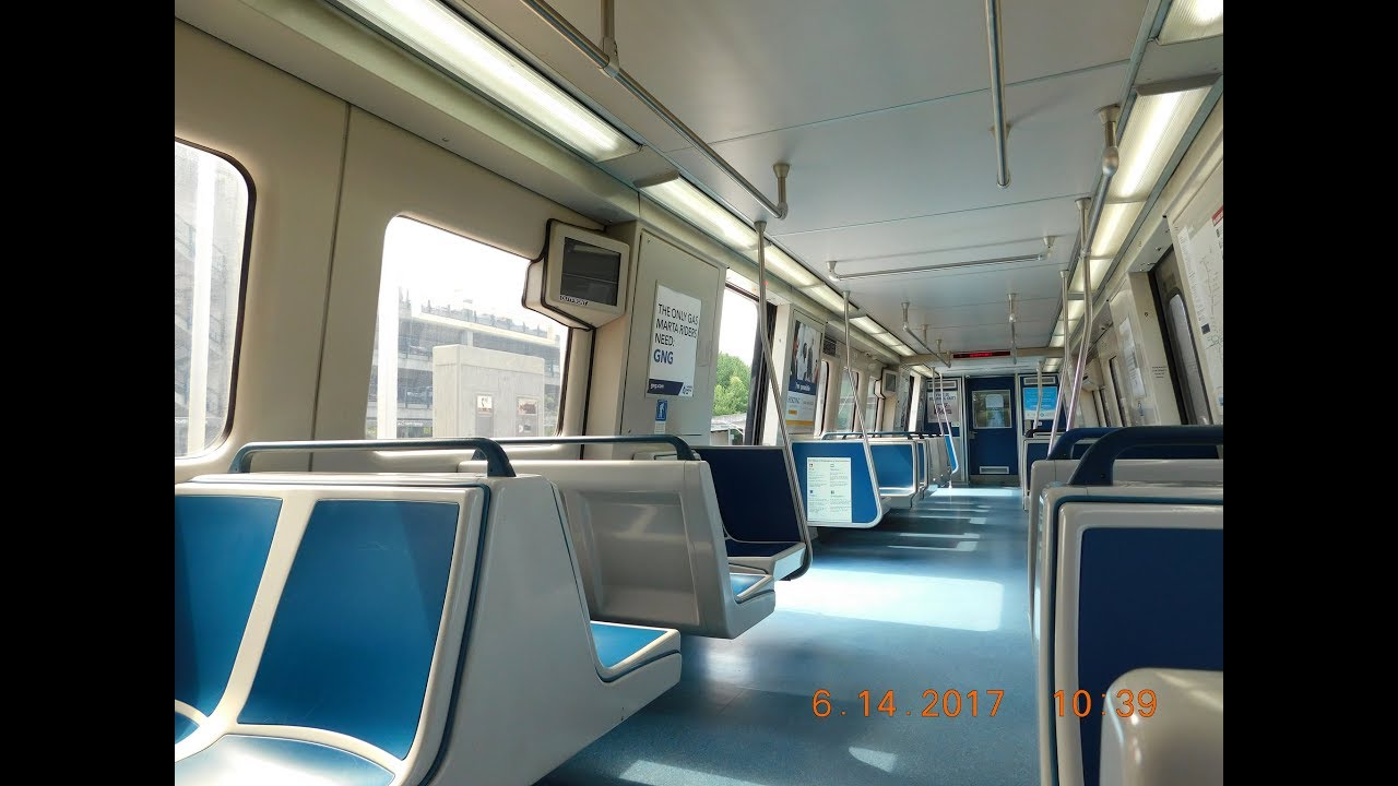 MARTA (Atlanta, GA): 🔵Blue Line - Indian Creek to Hamilton E. Holmes | 𝑭𝒖𝒍𝒍 𝑹𝒊𝒅𝒆